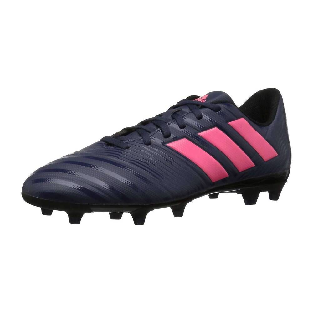 NEW ADIDAS women's nemeziz 17.4 firm ground soccer cleats shoe in trace blue